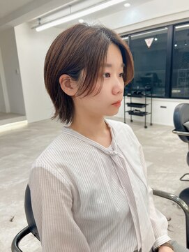 メルバイグラフ 梅田(mel by GRAFF) 【レイヤーボブ】ナチュラルボブ/ストレートボブ/ショートボブ