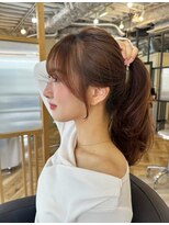 アリスバイアフロート 自由が丘(ALICe by AFLOAT) フェイスラインを綺麗に見せる顔まわりカット【自由が丘】