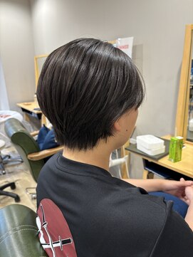 ヘアサロン ナノ(hair salon nano) ヘアドネーション/ショート/ハンサムショート/丸みショート
