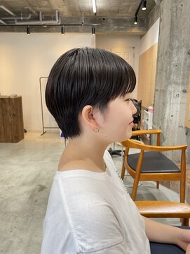 ロタ 吉祥寺(RoTa) くびれヘア×アプリコットオレンジ×夏×ハイライトカラー