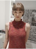 ワイドバングボブ