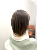 ぱっつんボブ