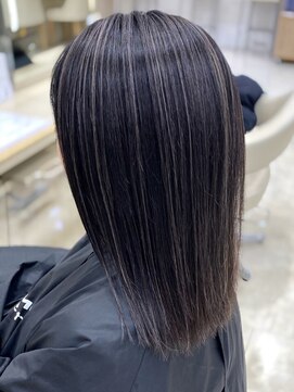 シャルムバイケンジ(Charm.by KENJE) ハイライトカラーグレージュデザインカラーバレイヤージュ銀座