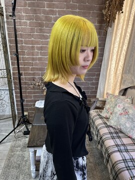 アリス ヘア デザイン(Alice Hair Design) レモンイエロー