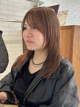 ヴァンカウンシル 春日井店(VAN COUNCIL) シャギーレイヤー×明るめブラウン