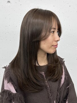 艶髪レイヤースタイル