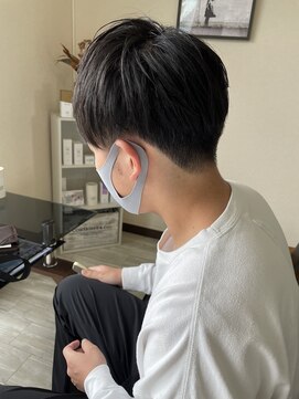 メンズカット×ツーブロックマッシュ★