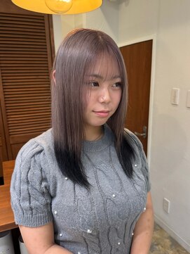 コレット 大宮(collet) ルーツカラー　ラベンダーグレージュ