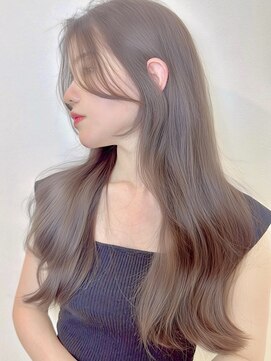 20代30代小顔レイヤーカット韓国ヘアーワンホンヘアレイヤー/