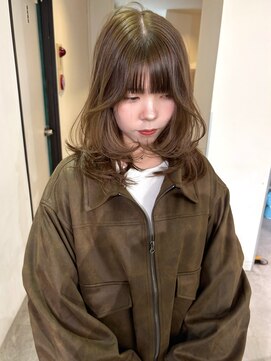 ニコフクオカヘアーメイク(NIKO Fukuoka Hair Make) 【NIKO】ブリーチなしダブルカラー.ベージュ.レイヤー