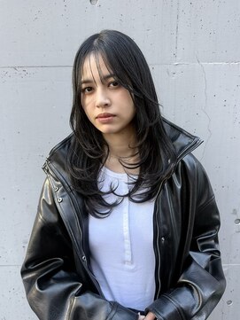 ヘアサロン エフ 渋谷(F) #レイヤーカット#顔まわりレイヤー#ハッシュカット