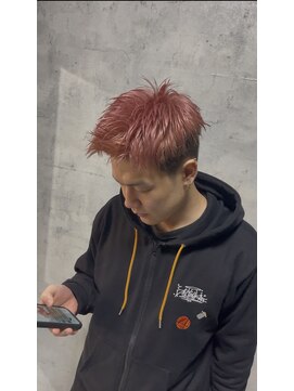 ヘアデザイン ゴドバン(Hair Design Gdobant) CITYBEACHコーラルピンクショート