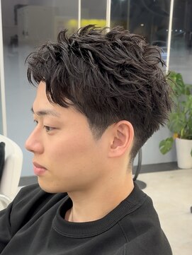 ウィル バイ ブラウン(Vir by Brown) MEN’S HAIR/サーフカール/刈り上げセンターパート/藤沢