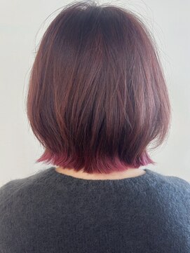 リコ(LIKO) 大人の軽やかボブ☆大人ヘア/白髪染め/レイヤー/くびれヘア
