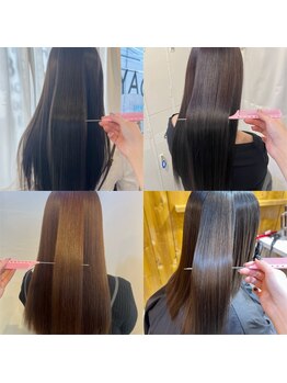デイズ(DAYS)の写真/《自然なツヤ、質感の髪質改善》ブリーチやカラー乾燥などダメージの原因に合わせてご提案