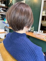 リアンインフィニティ(Lien ∞)&nbsp;大人ショート　丸みショート　帯山美容室　長嶺美容室