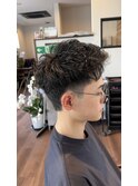 ルーズショートパーマ