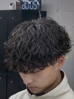 オーバル ジングウマエ(OVARL jingumae)&nbsp;波巻きシャドウパーマラウンドマッシュ