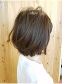抜け感ボブ