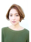 ひし形ショートボブ