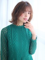 カイノ なんばタワー店(KAINO)&nbsp;【KAINO】ひし形シルエットでふんわり大人愛されショートボブ