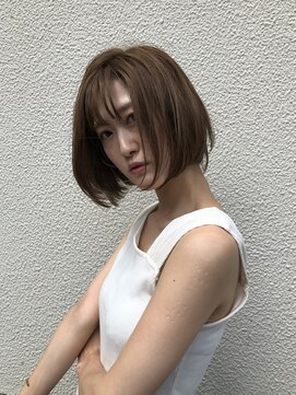 ビランチェ 池袋(bilancia) ハイトーンボブ☆ダブルカラー