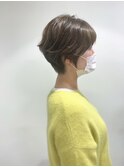 ショート×パーマ