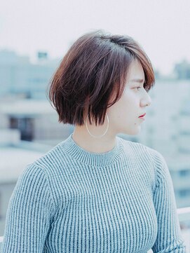イコール バイ プロデュース 町田駅前店(equal by Produce) 大人小顔ショートボブ