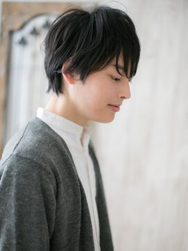 グルーミングサロン バーバー キャッスル 北浦和西口(Grooming salon Barber Castle) ビジネスも◎黒髪ウェット抜け感ヘアM