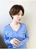 前下がりショートボブ/ハンサムショート/イメチェンヘアスタイル