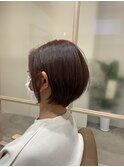 ステップボーンカット×ボブ