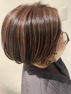 美容室 アイディー i-dee ハイライトカラー
