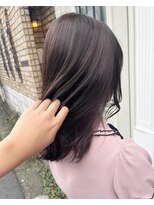 ロイジー(roijir) 表参道roijir ラベンダーピンク×くびれレイヤーカット