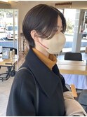 コンパクトショート×透明感カラー