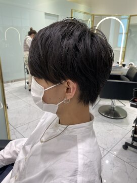 六本木美容室 白金店 マッシュ/アップバング