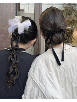 コレット ヘアー 大通(Colette hair) ゆるふわアレンジ .*。