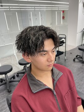 ルースト 八王子店(ROOST) ツイストスパイラルパーマ×メッシュ