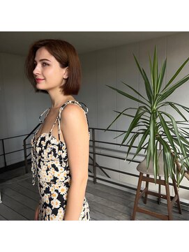 リバレッジ 広尾(Leverage) 海外風重めブランドボブ【広尾/恵比寿】担当:柴崎