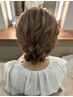 【8：00～11:00】早朝ヘアセット・ヘアアレンジ