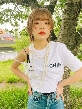 フレイムス 那覇新都心店(Frames) ウルフレイヤーボブ