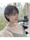 もう都心に行かなくていい、ショートボブ