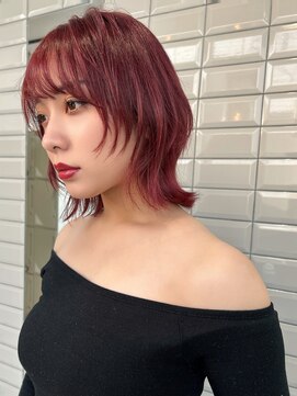 リリー(Lilley) 【lilley 稲永麻衣】顔周りレイヤーカット+天神韓国ヘア