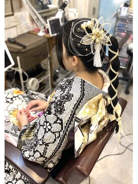 ヘアーサロン ポラリス(POLARIS) 【成人式】着付け　ヘアセット