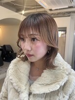 シュシュ(chouchou) ミルクティーアッシュ/chouchouスタイル/心斎橋20代30代