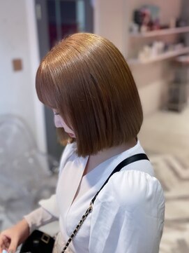 ナチュラル 渋谷店(Natural) ミルクティーベージュ／ダブルカラー／ブリーチ