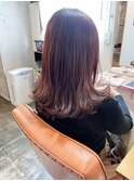 くびれヘアうる艶髪抜け感ヘアアンニュイヘアミルクティアッシュ