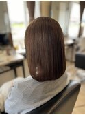 【艶髪ミディアムボブ】髪質改善ピコカラークーポン