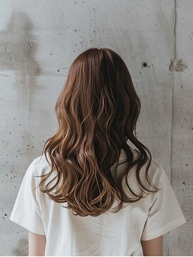 クラン 岡本(Chlan) ウェーブミディアム×ネビージュ