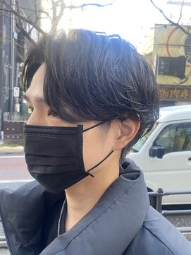 エトラ 渋谷店(etora) 毛流れパーマ/センターパート