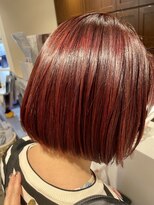 イーストハムヘッドショップ(EAST HAM head shop) 艶髪ボブカット/カラー/ダークチェリー